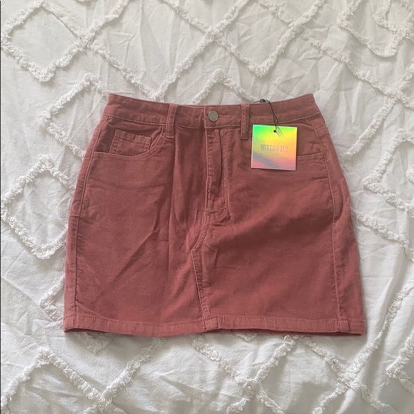 Pink A Line Skirt
